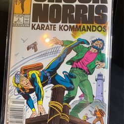 Chuck Norris Karate Kommandos Comic #4 Rare