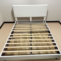 Wood bed frame