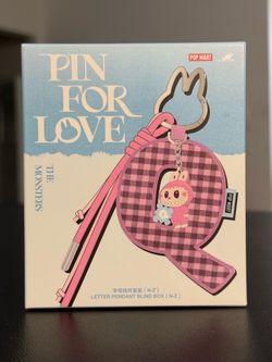 Pop Mart The Monsters Pin For Love Letter - X