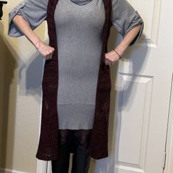 Long Open Cardigan 