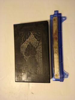 Antique Qing dynasty ink stone ink slab