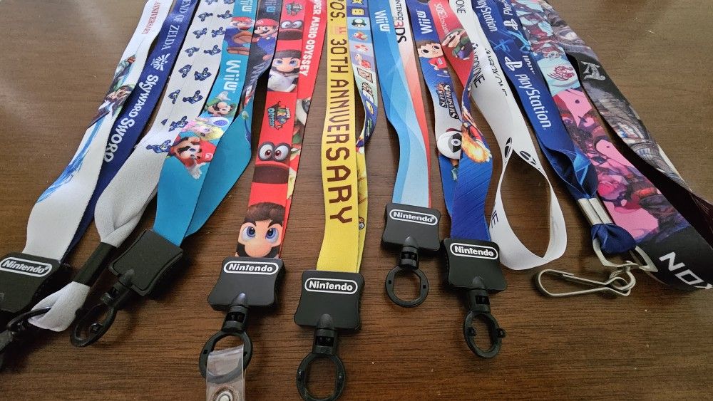 11 E3 Video Game Lanyards! Great For Work IDs! for Sale in Redondo Beach, CA OfferUp
