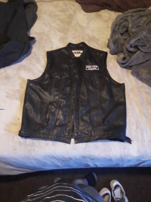 Leather Vest
