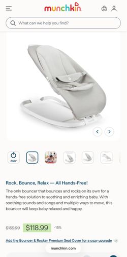 Munchkin Baby Bouncer and Rocker