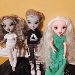 Nicole, Delilah, and Ash- Rainbow High Dolls