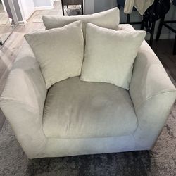 Living Room Arm Chair from 25Home cream in color