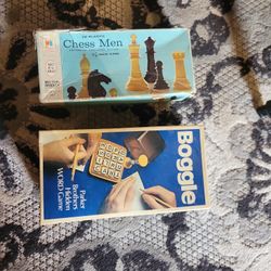 Boggle And Chess Pieces