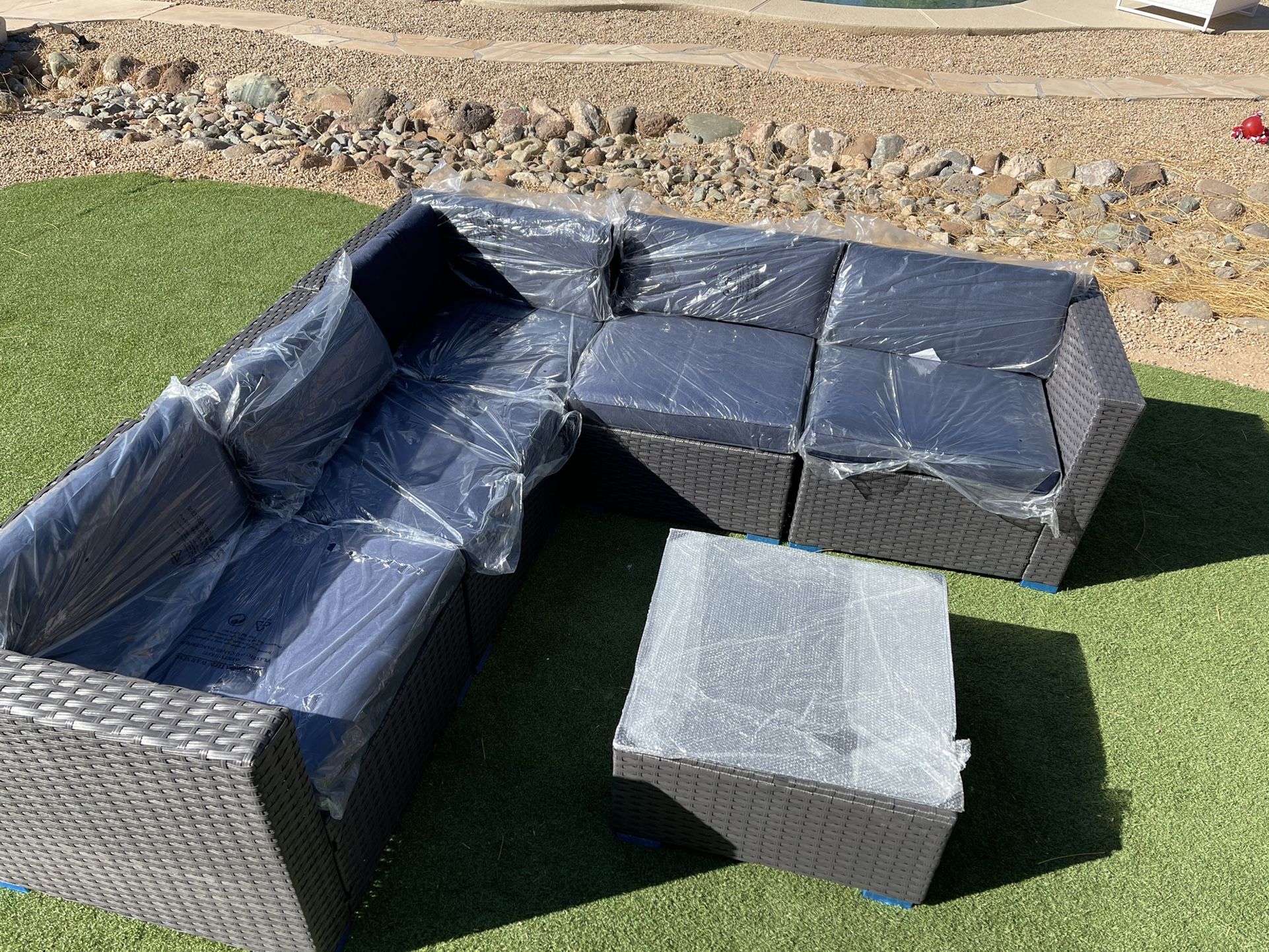 6 Piece Patio Set New