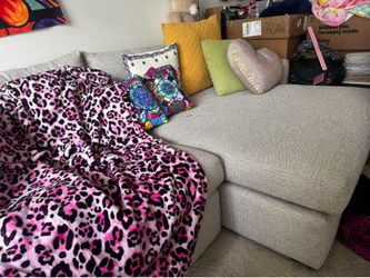 Crate & Barrel Lounge Deep 2-Piece Sectional Sofa (with chaise lounge)