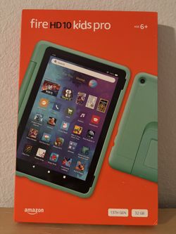 Amazon Fire HD10 Kids Pro 13th Gen 32 GB Green Brand New $120 OBO