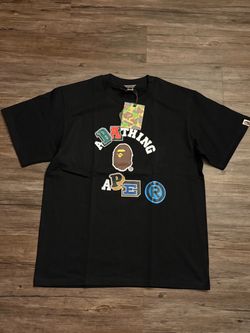 A Bathing Ape BAPE Graphic T-Shirt Black size small