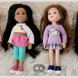 2009 lot of 4 TY Little Ones Dolls