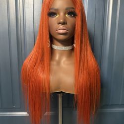 WIG 100% HUMAN HAIR 28”GLUE LESS