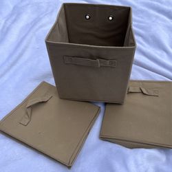 Fabric Collapsible Storage Cubes