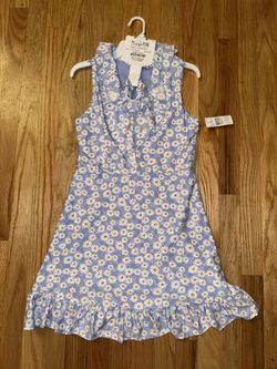 Knitworks Flower Dress with Matching Scrunchie  