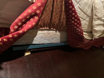 Free Cal king bed frame and mattress