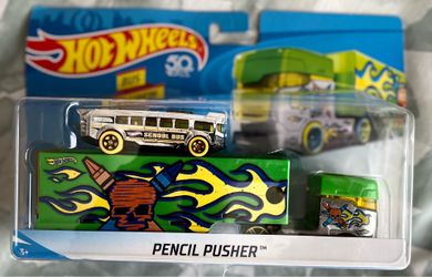 Pencil pusher Hotwheel