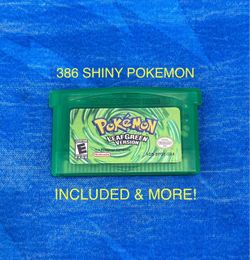 Pokemon LeafGreen Nintendo GameBoy Advance
