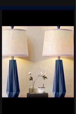 Modern Nightstand Lamps Brand New   $120
