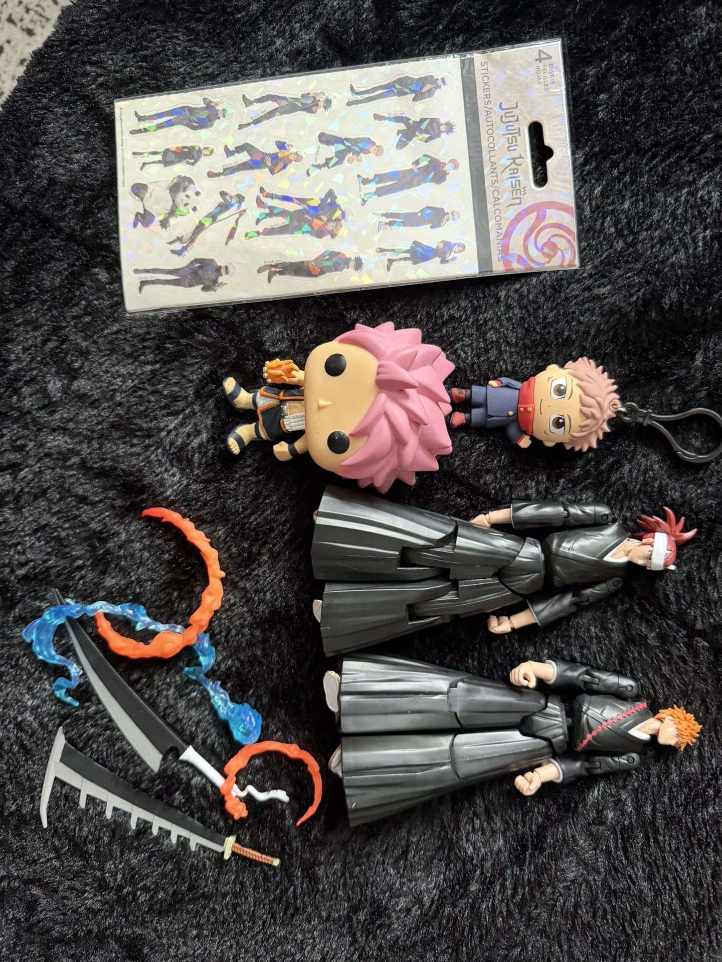 Anime Bundle Toys Figures Game Stickers Gamer Headset