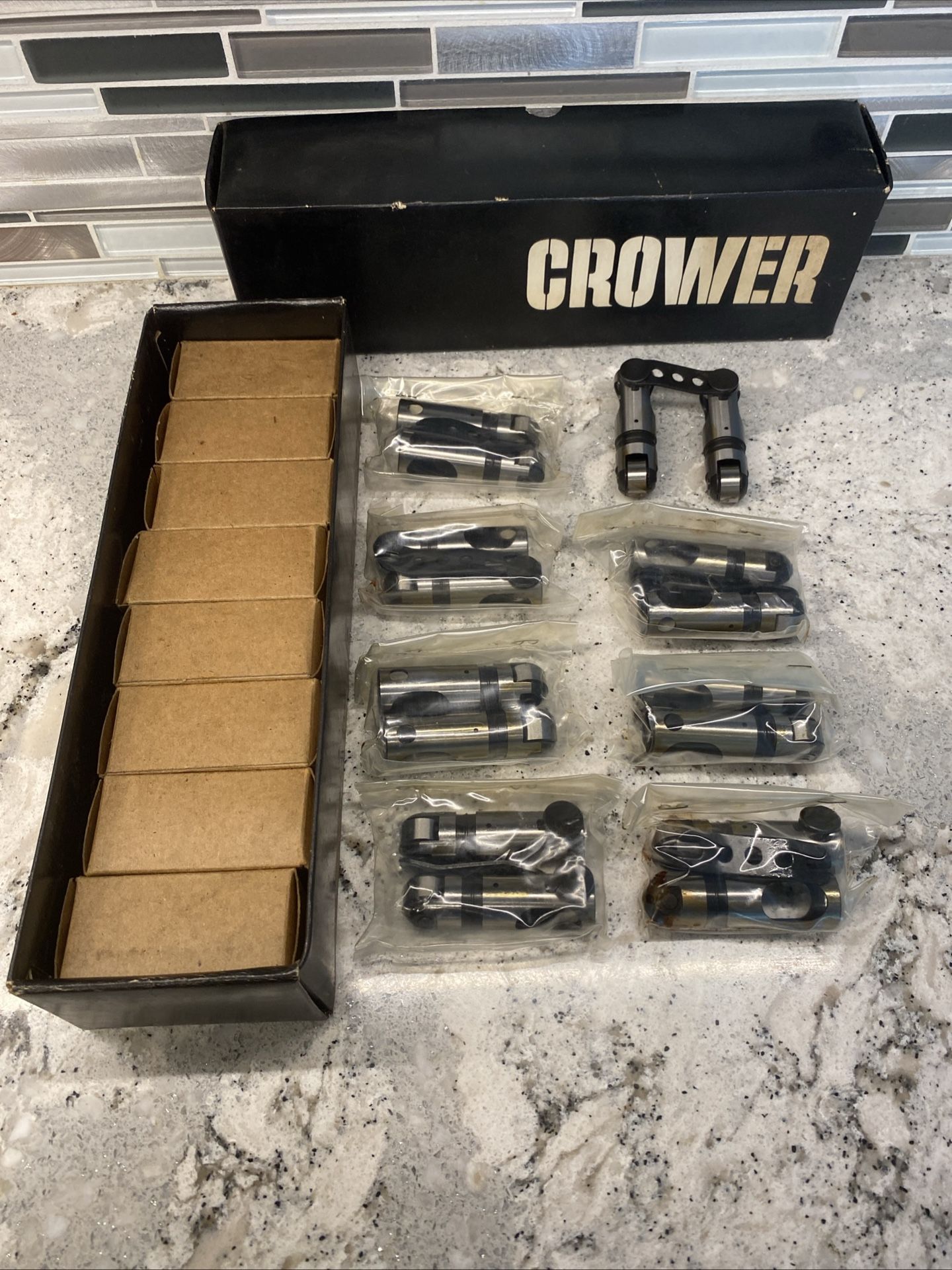 16 Crower .842" Roller Lifters nos crower 66401-a