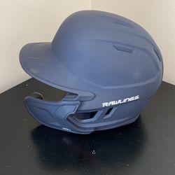 Rawlings Youth Baseball Mach Jr  Helmet Dark Blue Matte 
