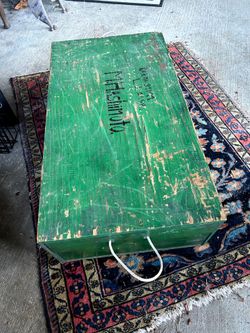 Antique 1940's Wood Shipping Box