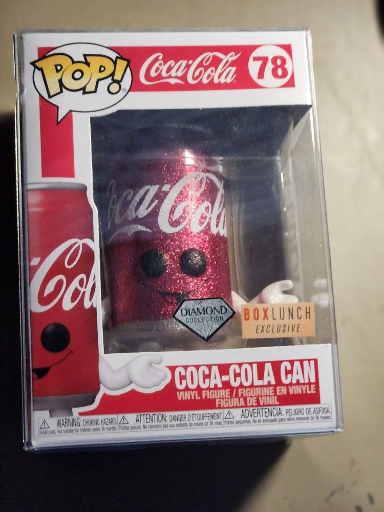 Coca-Cola Can Diamond Exclusive Funko Pop