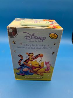 Disney Winnie the Pooh Friends 3 puffy books