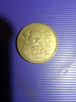 1991 100 pesos