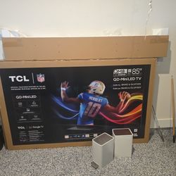 TCL 85 Inch  Mini Dot LED Brand New