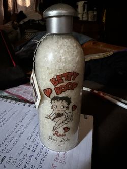 New Betty boop rose bath salt