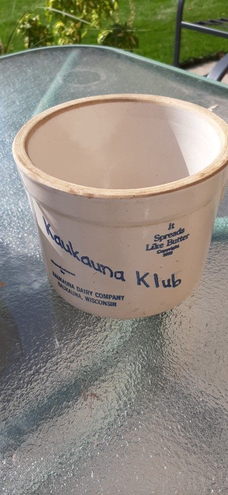 Kaukauna Klub Crock, No lid