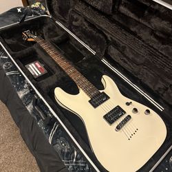 Schecter Omen 6 Gloss White guitar