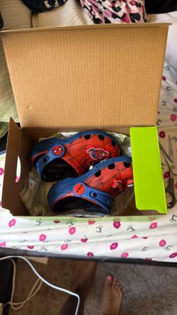 Spider man crocs