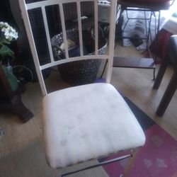 Bedroom or powder room chair