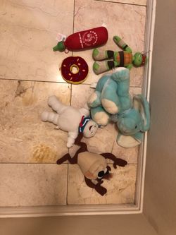 Assortment of plushies