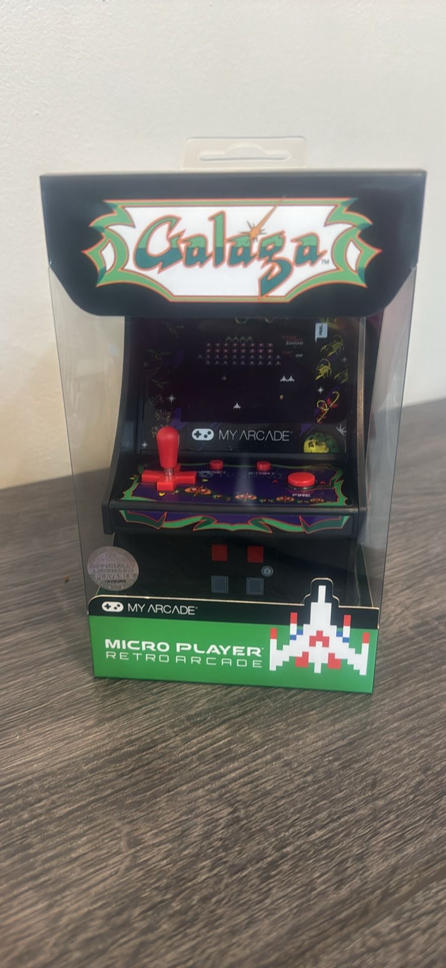 My Arcade Official GALAGA Micro Player Handheld Retro Arcade Game