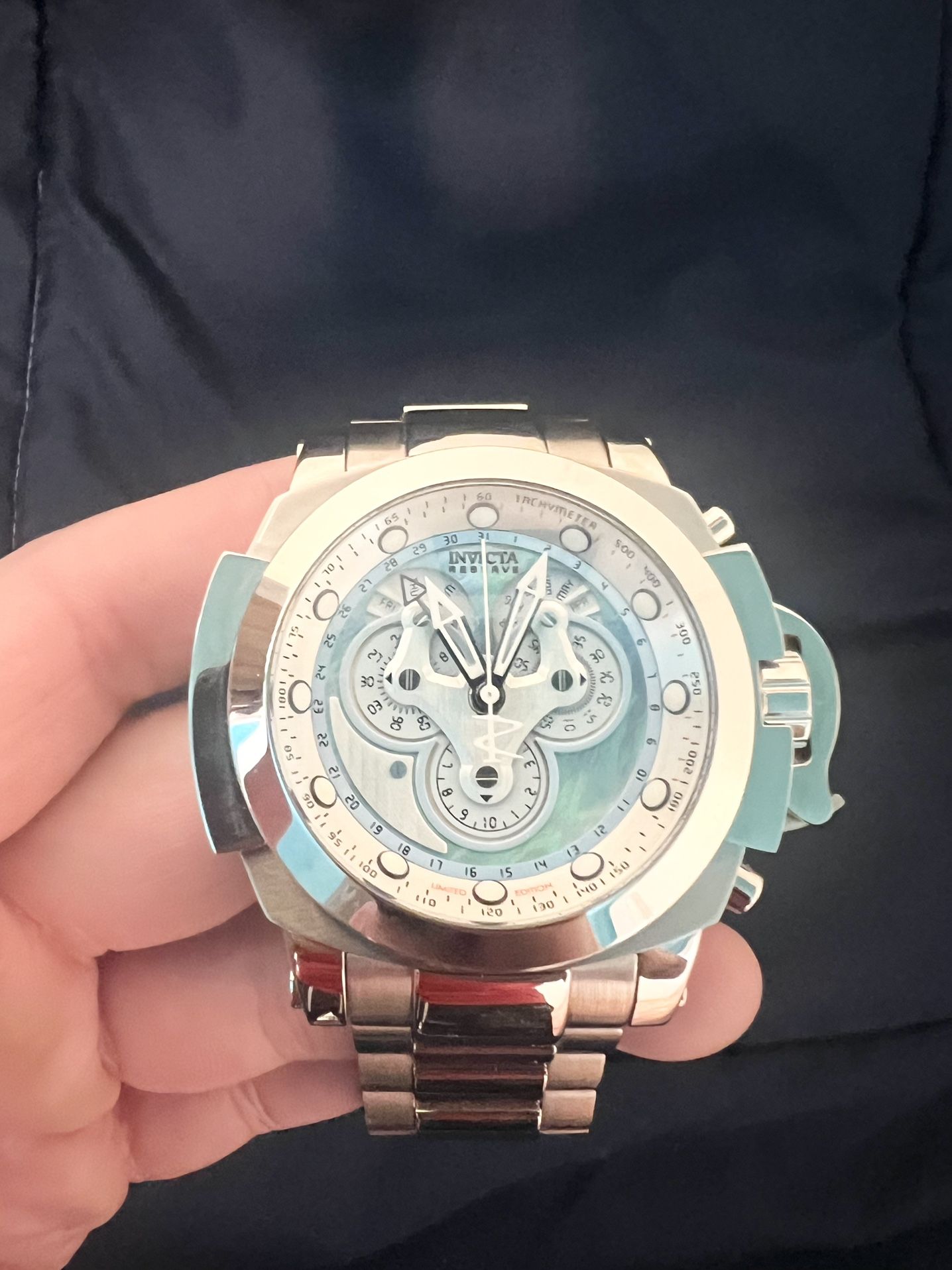 Mens Invicta Reserve 54mm Master Calendar Watch 