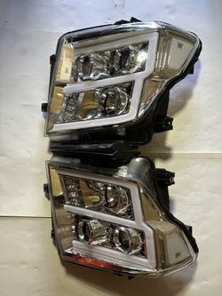 Nissan Titan LED DRL Headlight Year 2017-2022