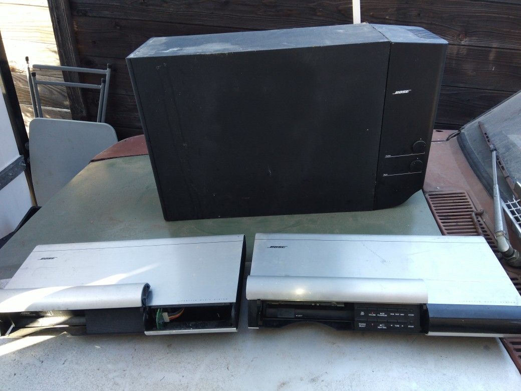 bose lifestyle 25 cd changer and second changer