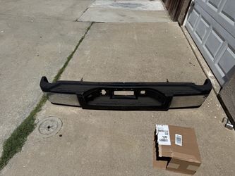 OEM Chevy Silverado rear bumper