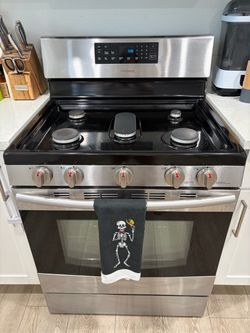 Samsung Stainless Steel Gas Range Oven