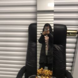 Bathroom thin IKEA long mirror /carpet