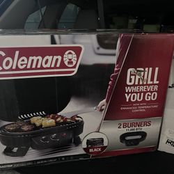  Coleman Roadtrip 225 Tabletop Propane Gas Grill, Black