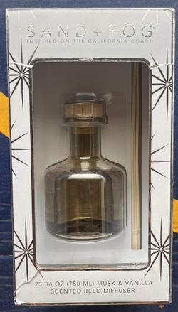 Sand + Fog Scented Reed Diffuser