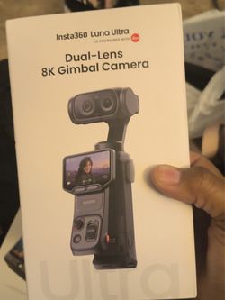 Insta360 Luna Ultra Dual-Lens 8K Gimbal Camera