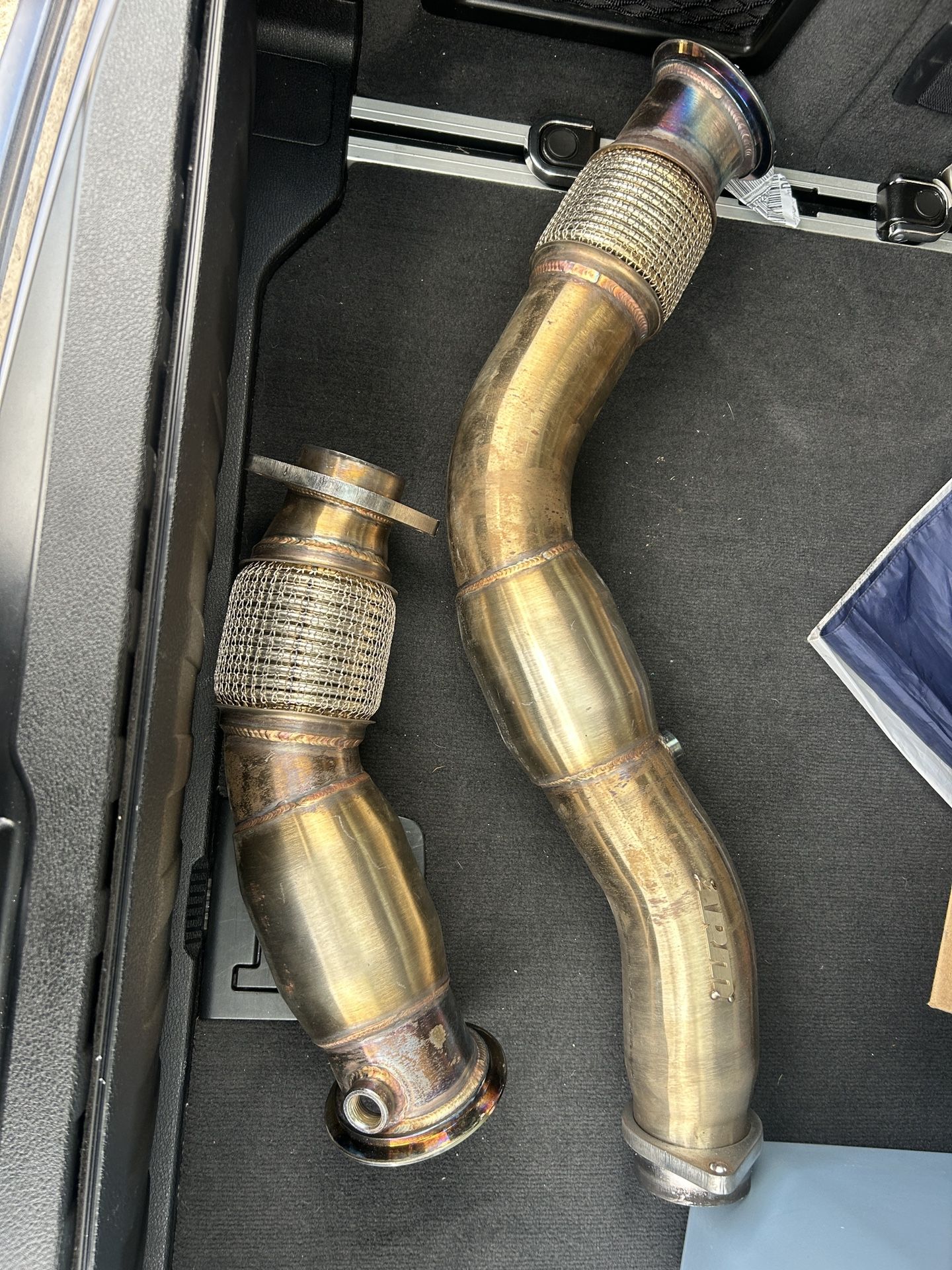 BMW S55 M2/M3/M4 3.5 Resonated Down Pipes