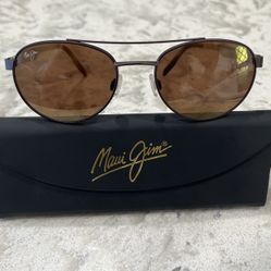 New Maui Jim Upcountry H727-01M Matte Chocolate Polarized Sunglasses
