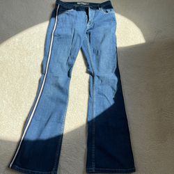 Italian Designer Boot Cut Subdued Size 30 Jeans 